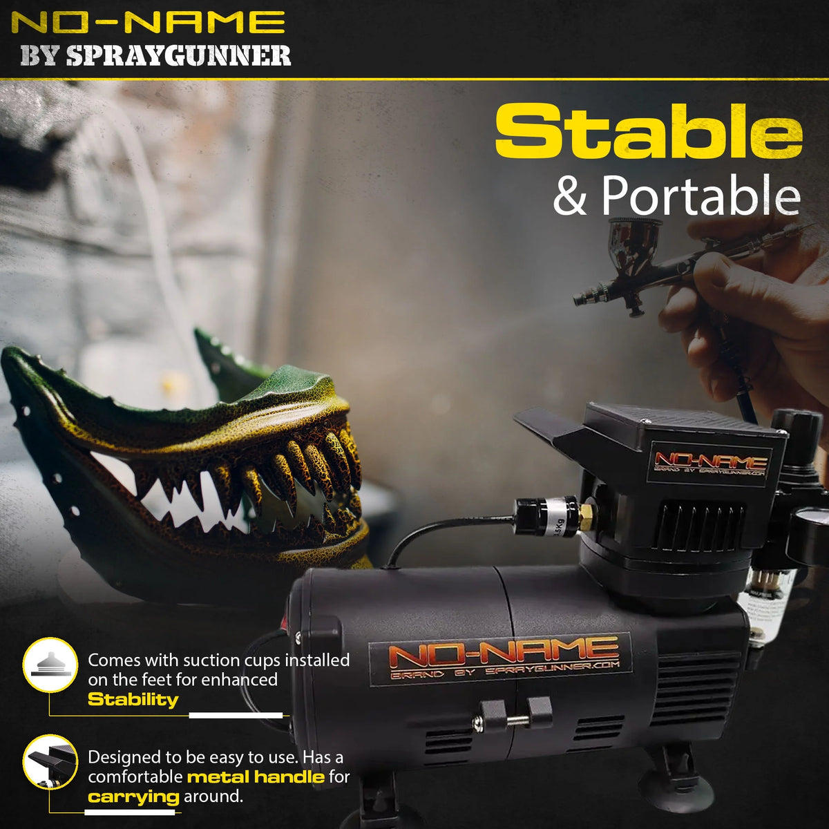Cool Rooty Tooty Airbrush Compressor by NO-NAME Brand