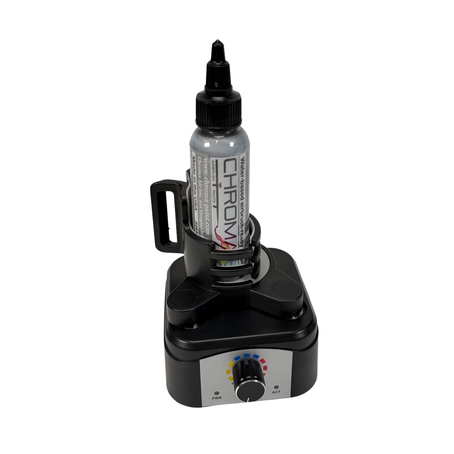 "Mixy"  Vortex Paint Mixer/Shaker for art and hobby paints with adjustable speed