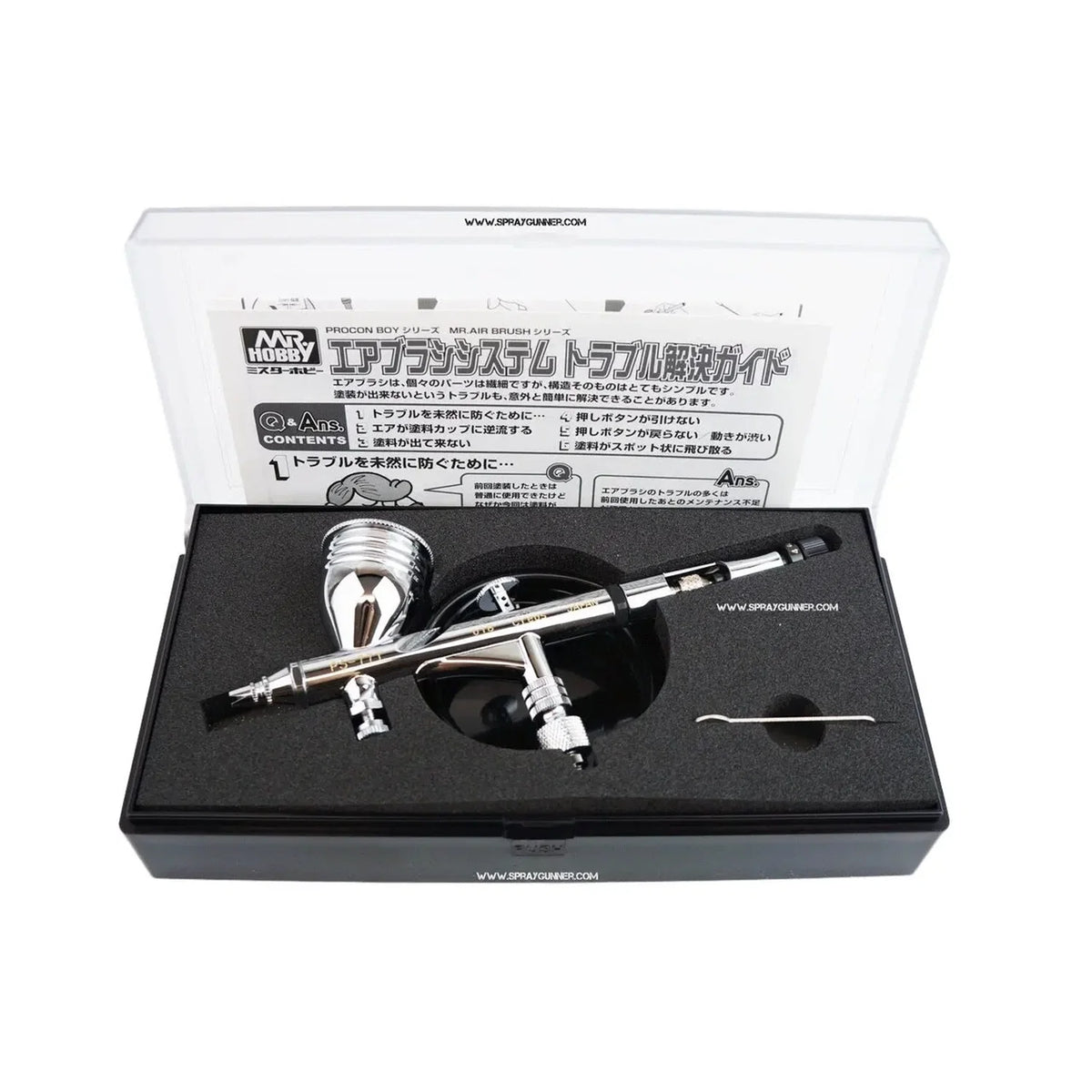 Mr. Airbrush Custom 0.18mm PS-771 with soft spring