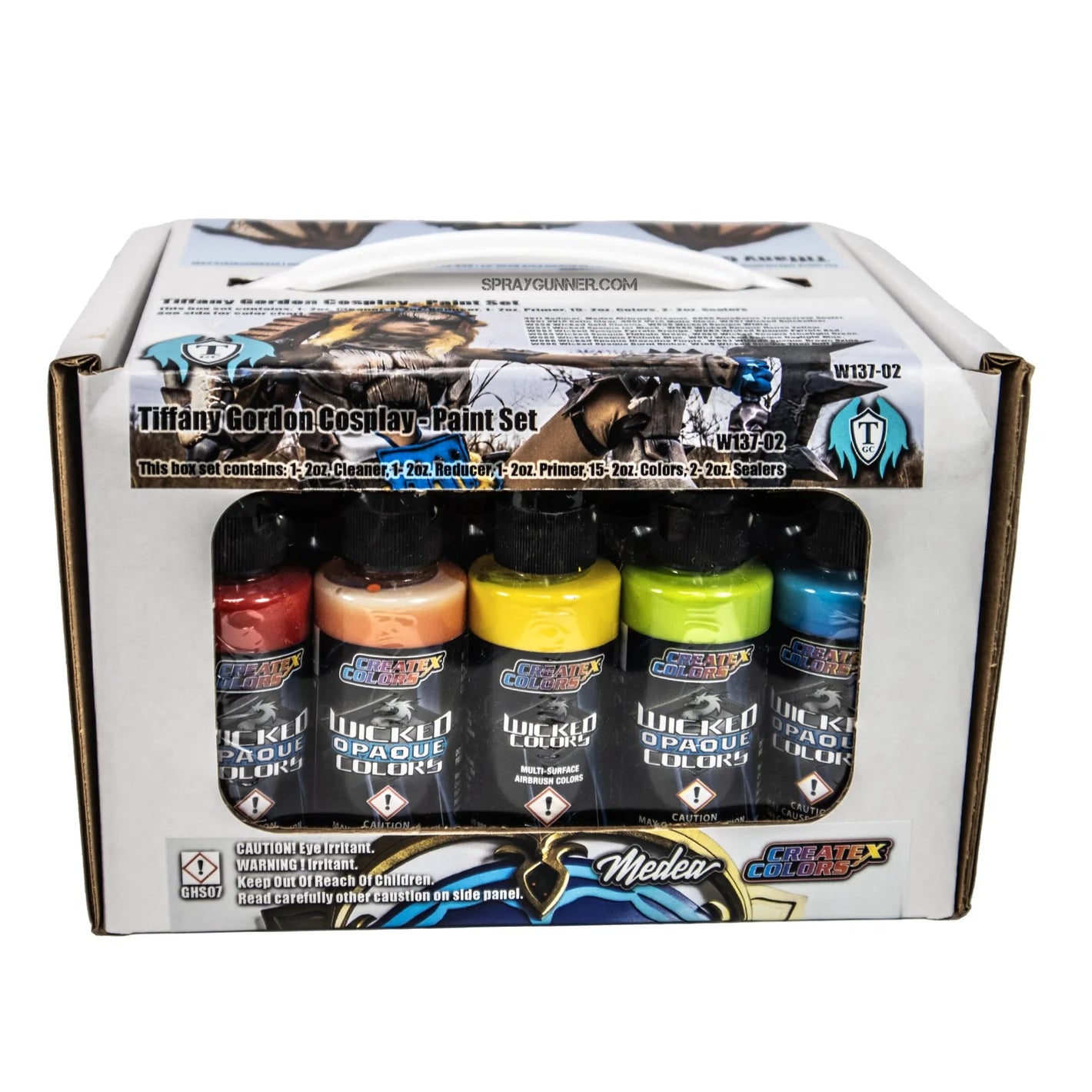 Tiffany Gordan Cosplay Paint Set by Createx Colors